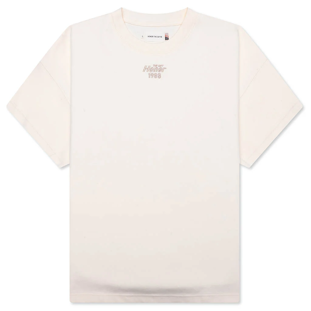 Pendant Box T-Shirt - Bone