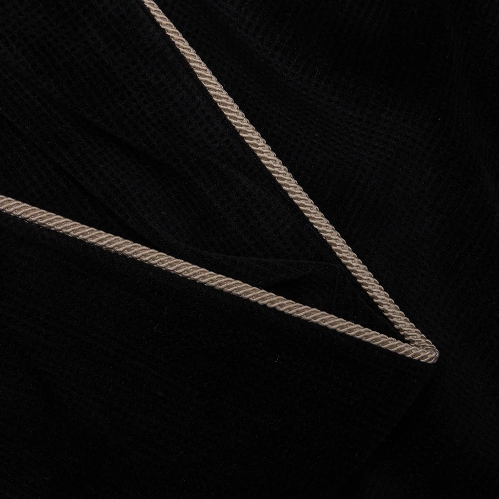 Piping Track Pant - Black - Image 4