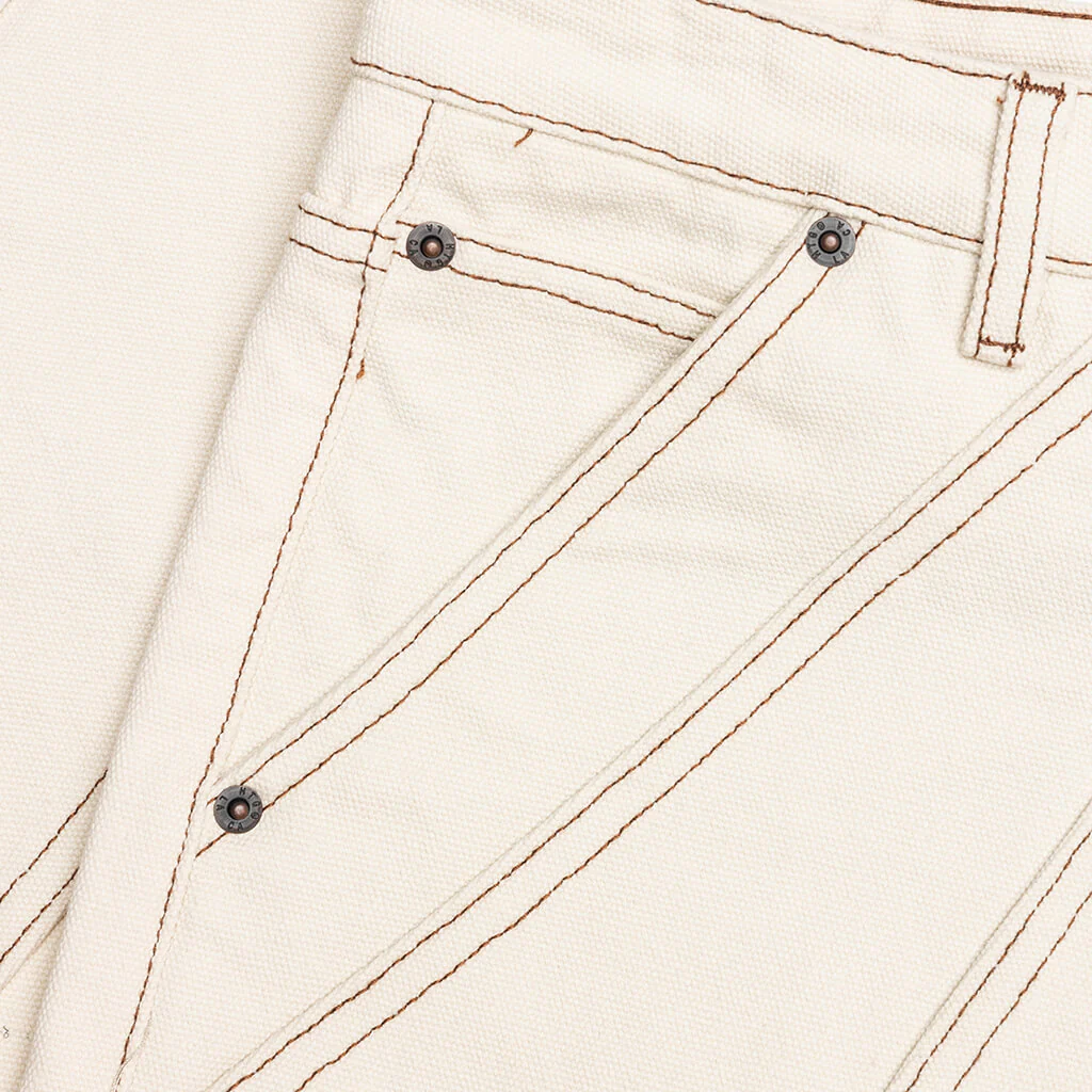 Racing Panel Pant - Bone - Image 3