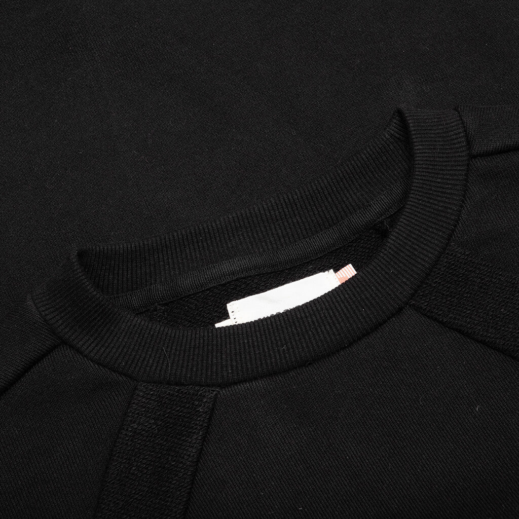 S/S Panel Terry Jumper - Black - Image 3