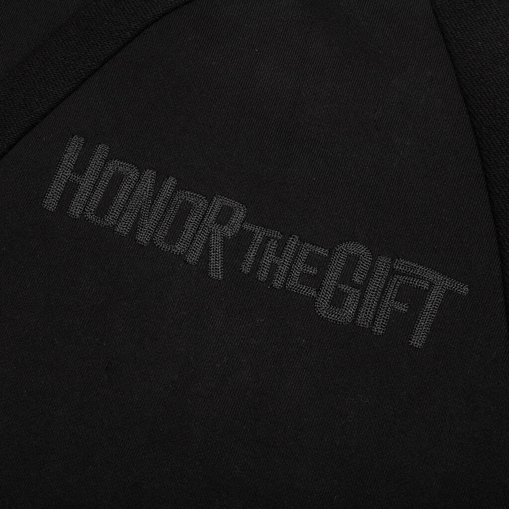 S/S Panel Terry Jumper - Black - Image 4