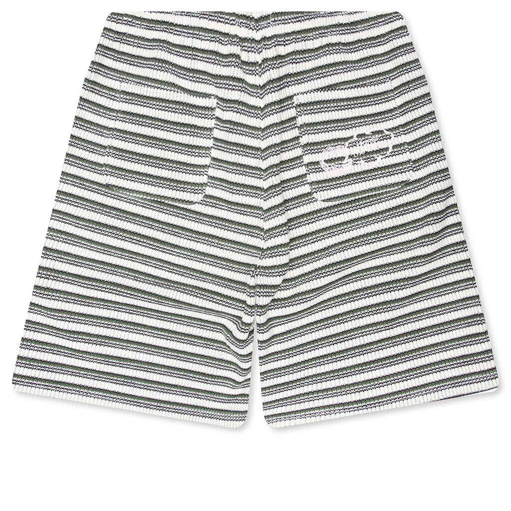 Speak Striped Short - Olive - Image 2