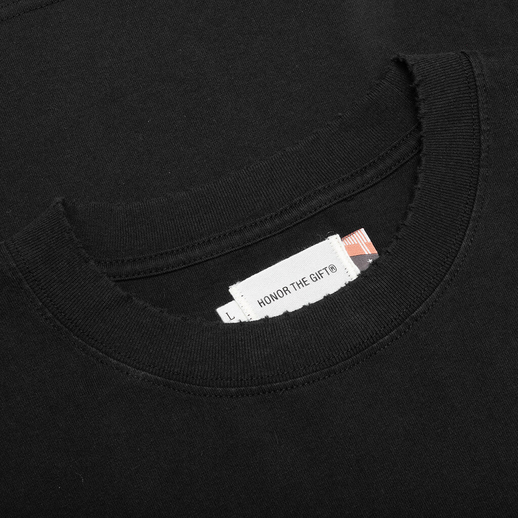 Stereo Mono Tee - Black - Image 3