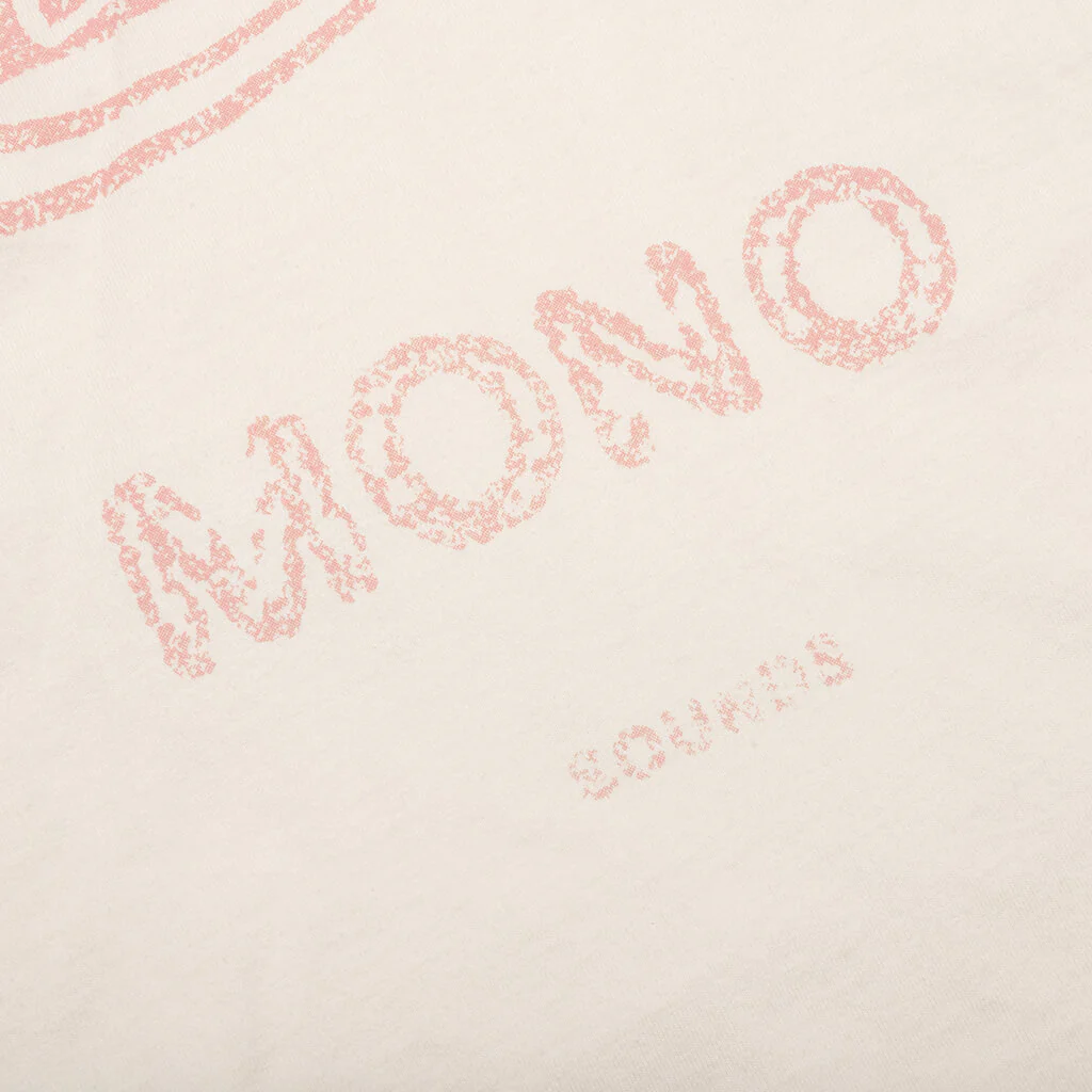 Stereo Mono Tee - Cream - Image 4