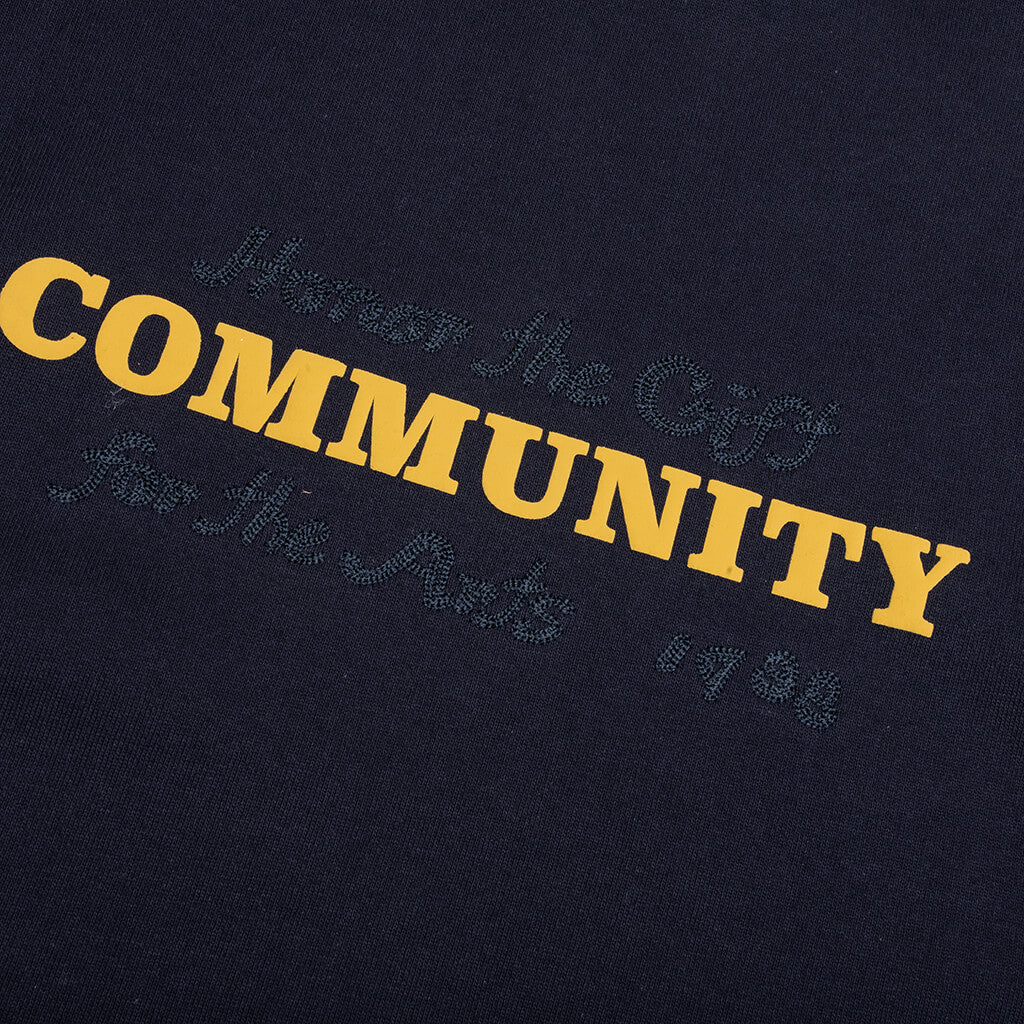 Track Crewneck - Navy - Image 3