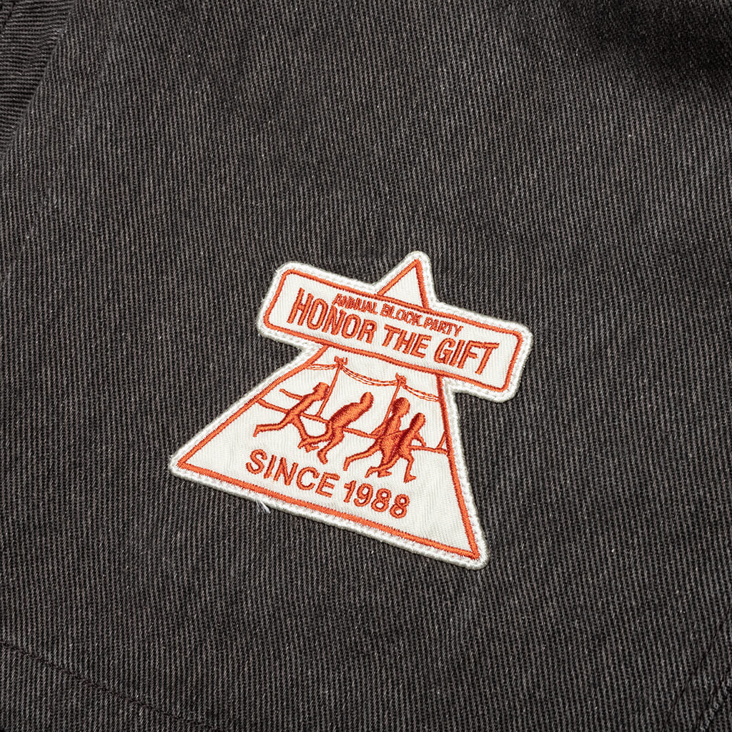 Twill Carpenter Short - Black - Image 3