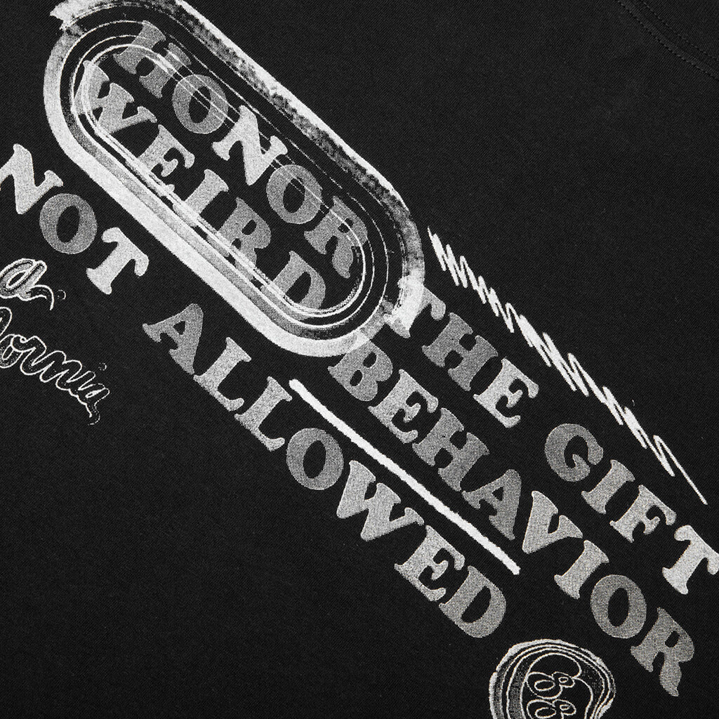 Weird Behavior S/S Tee - Black - Image 3
