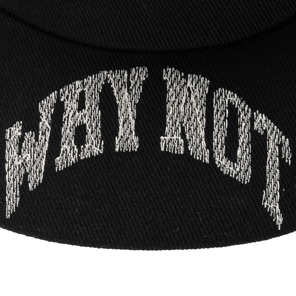 Why Not Trucker Cap - Black - Image 2