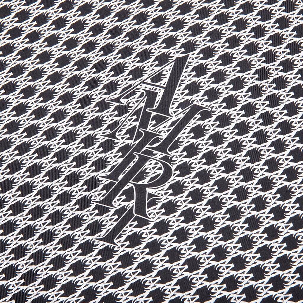 Houndstooth Bowling Shirt - Black - Image 4
