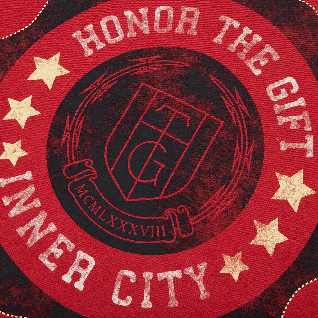 HTG Seal Logo Tee - Brick - Image 3