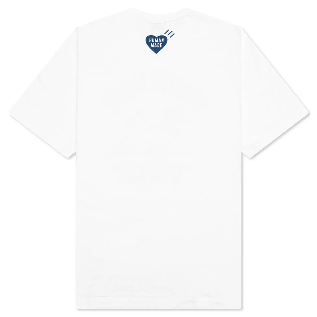 #2910 T-Shirt - White - Image 2