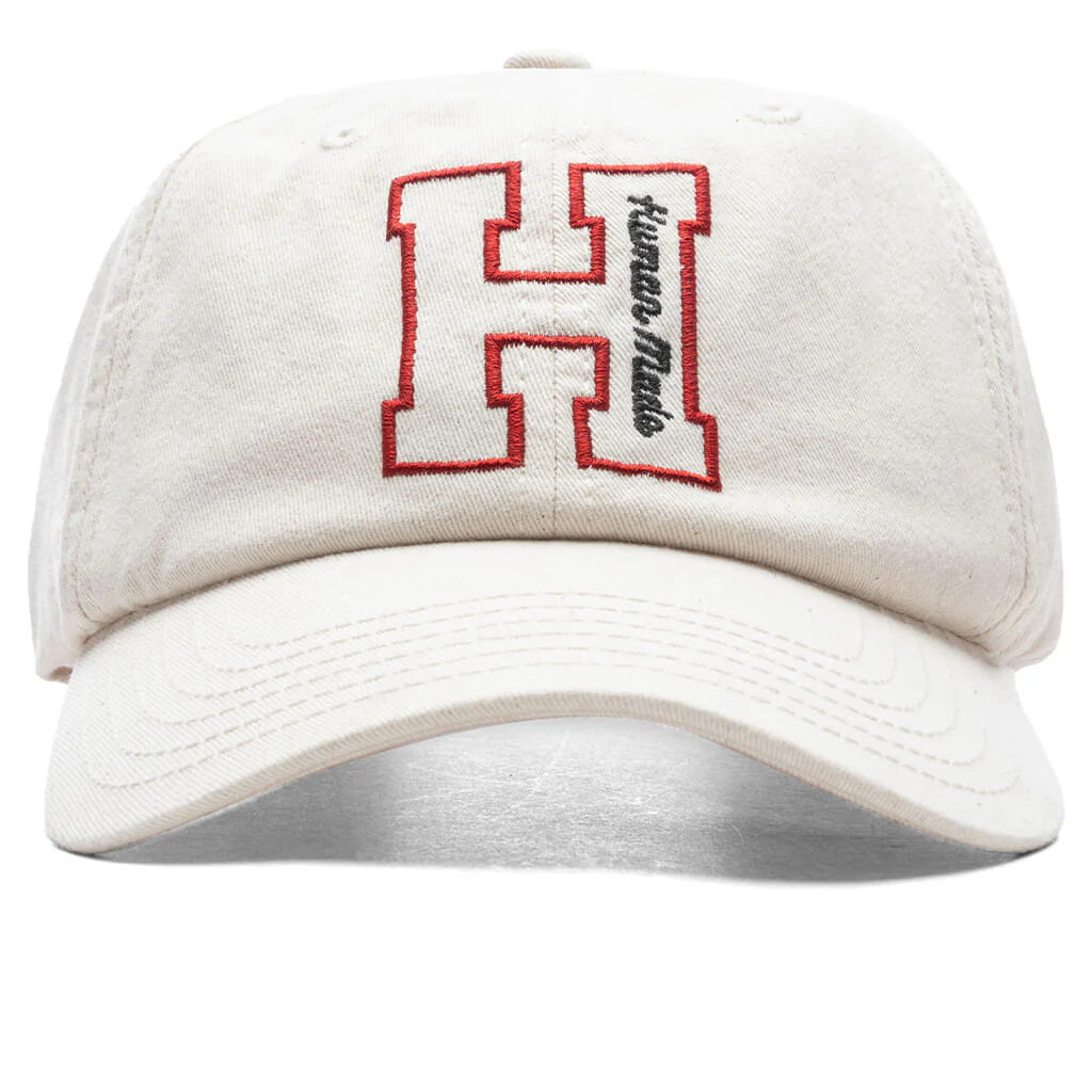6 Panel Twill Cap #2 - White