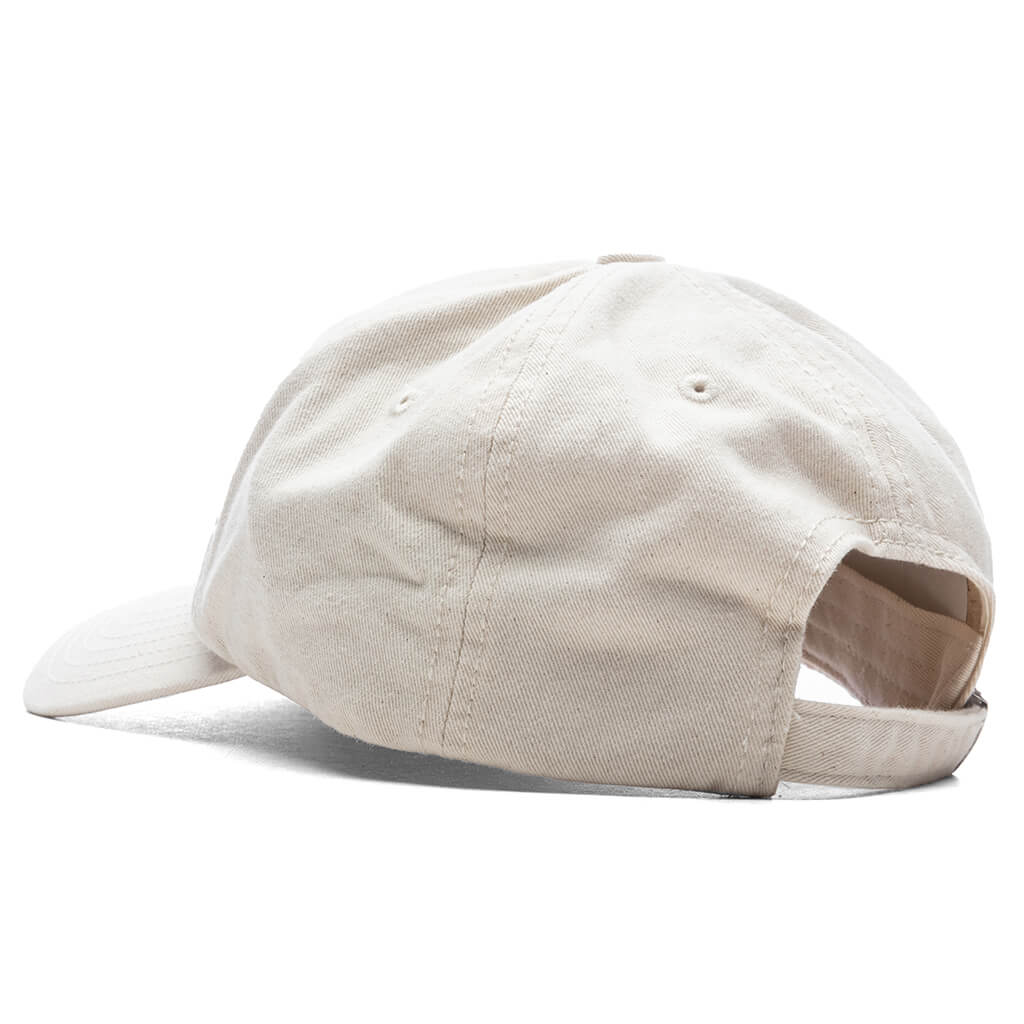 6 Panel Twill Cap #2 - White - Image 4