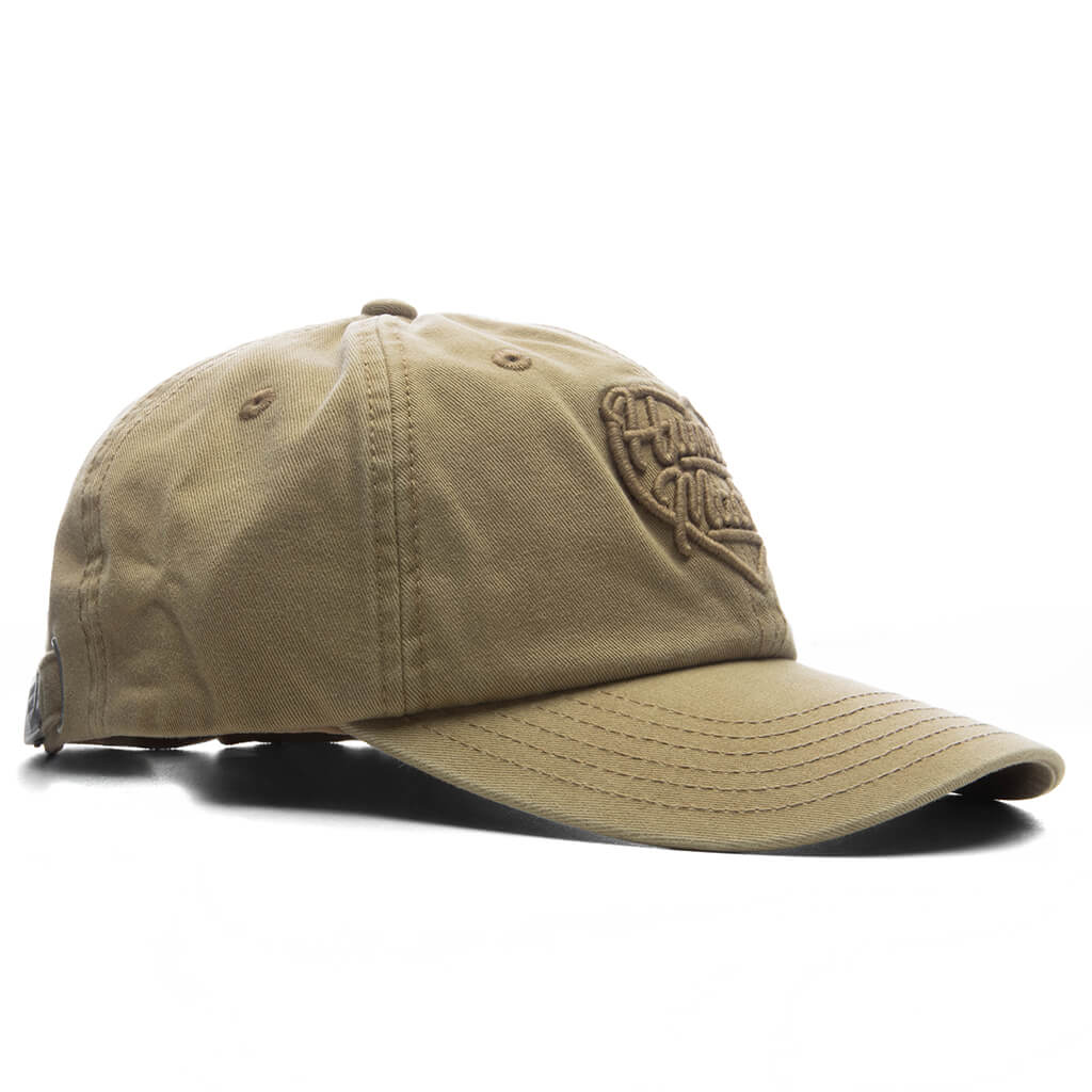 6 Panel Twill Cap #21 - Beige - Image 3