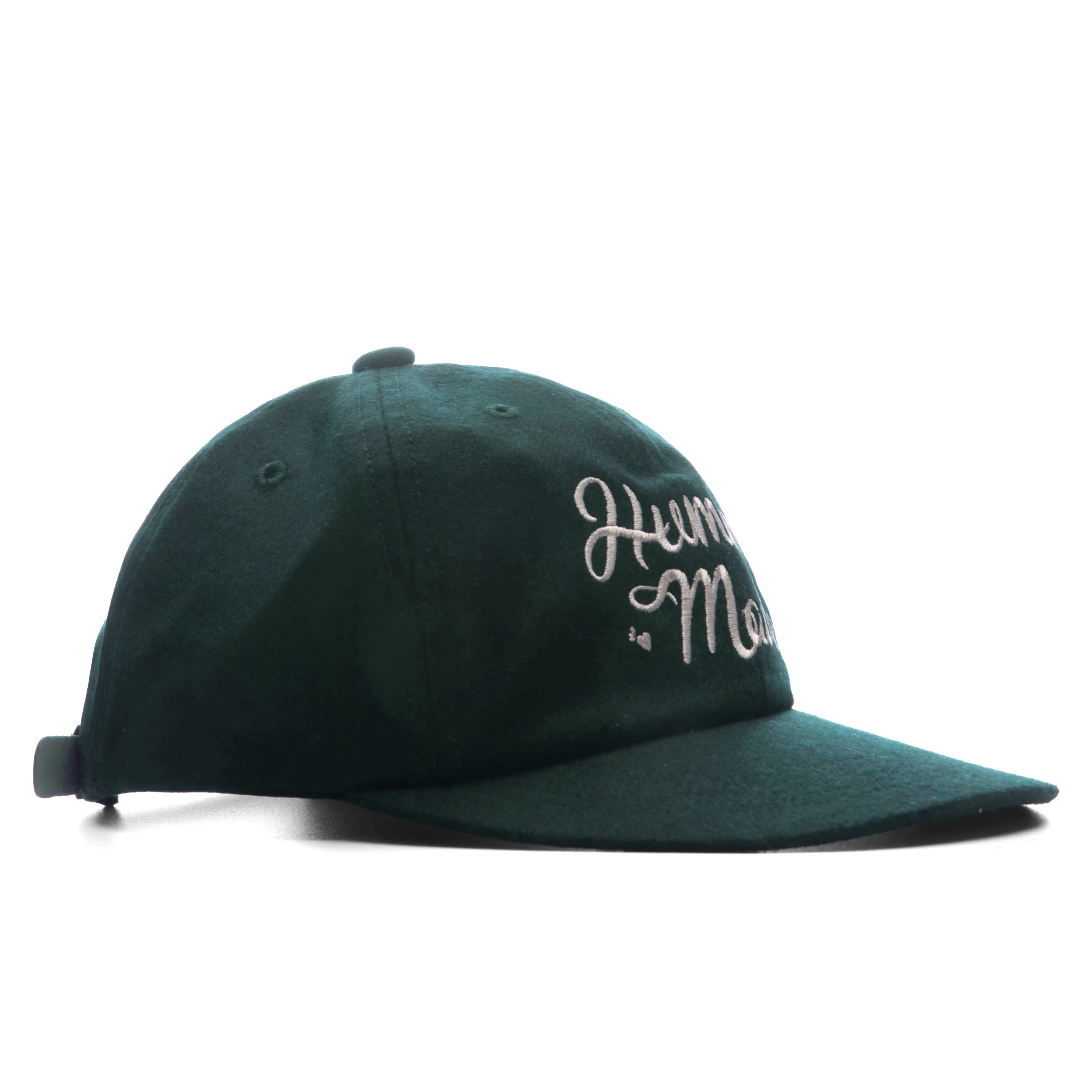 6 Panel Wool Cap - Green - Image 3