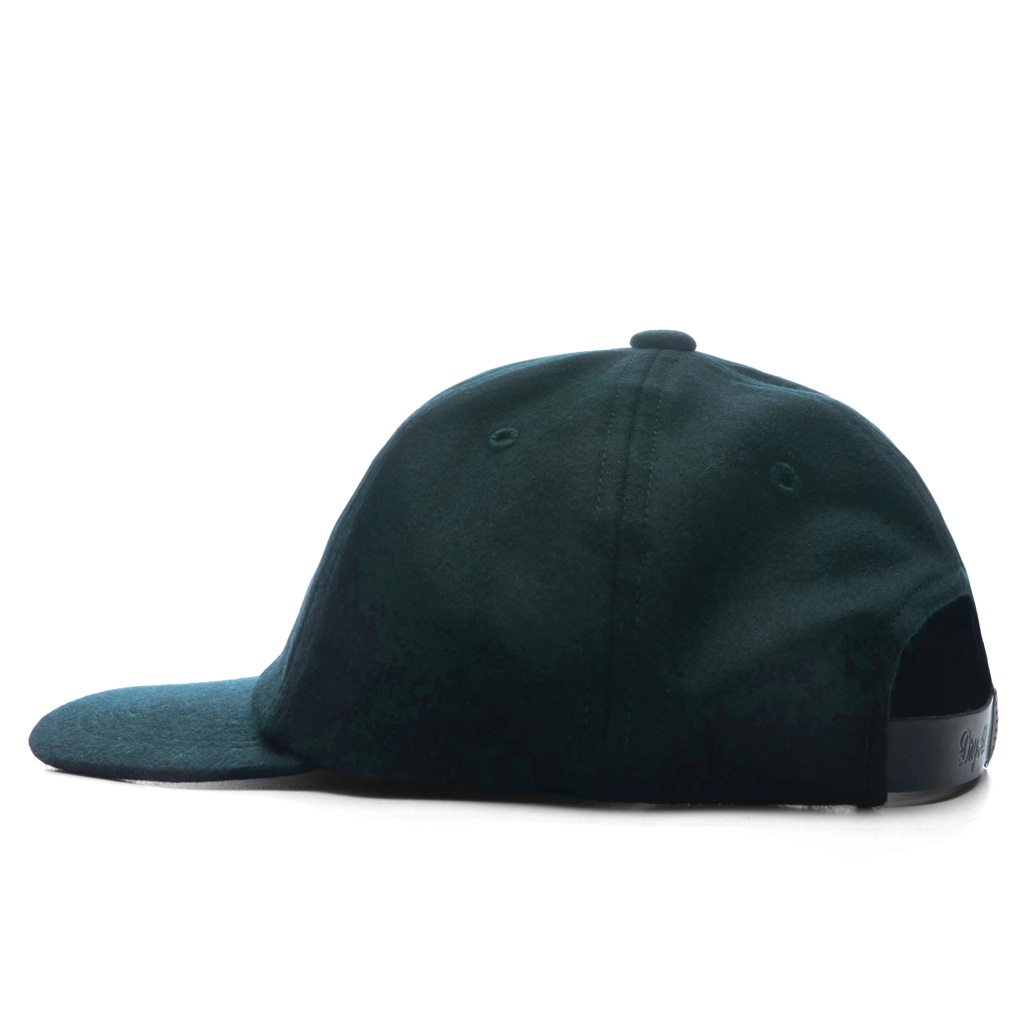 6 Panel Wool Cap - Green - Image 4