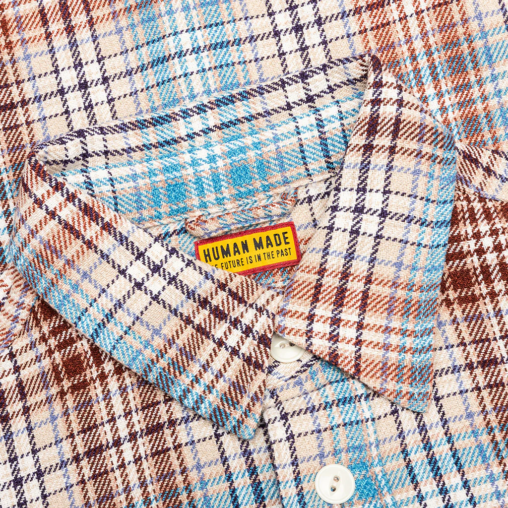 Check Shirt - White - Image 3