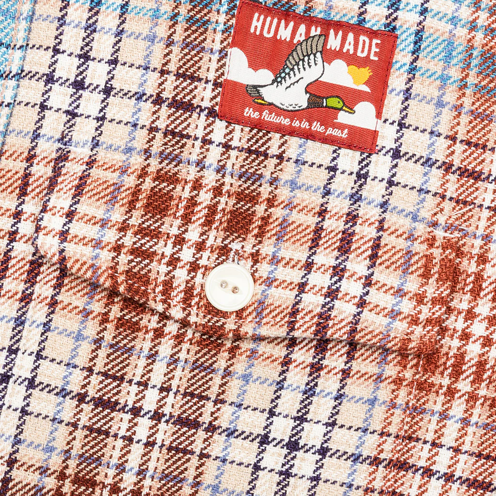 Check Shirt - White - Image 4
