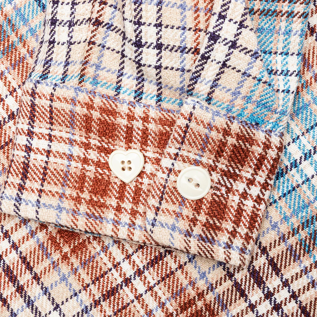 Check Shirt - White - Image 6