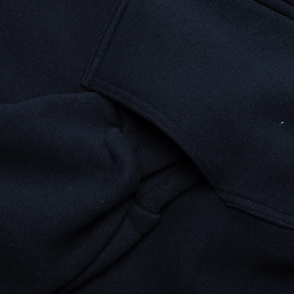 Classic Zip-Up Hoodie - Navy - Image 5
