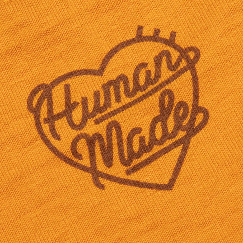 Color T-Shirt - Orange - Image 4