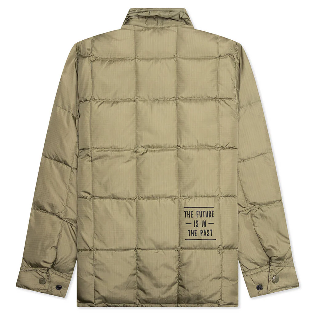 Down Shirt Jacket - Olive Drab - Image 2