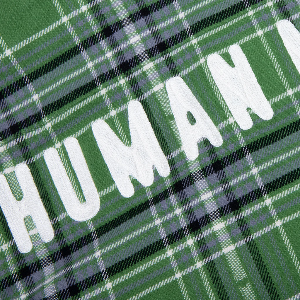 Flannel Check Shirt - Green - Image 4