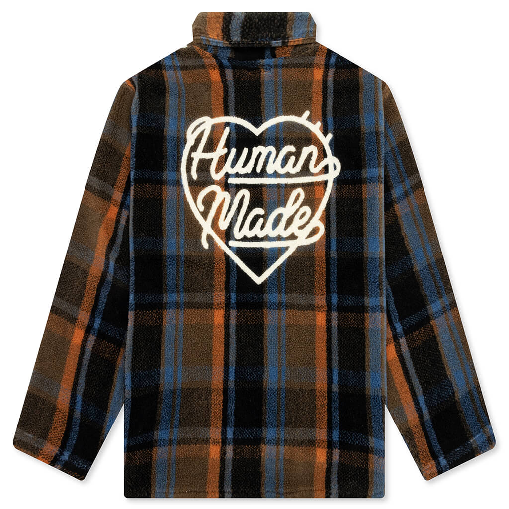 Fleece Pullover - Brown - Image 2