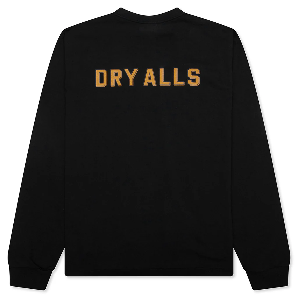 Graphic L/S T-Shirt #5 - Black - Image 2
