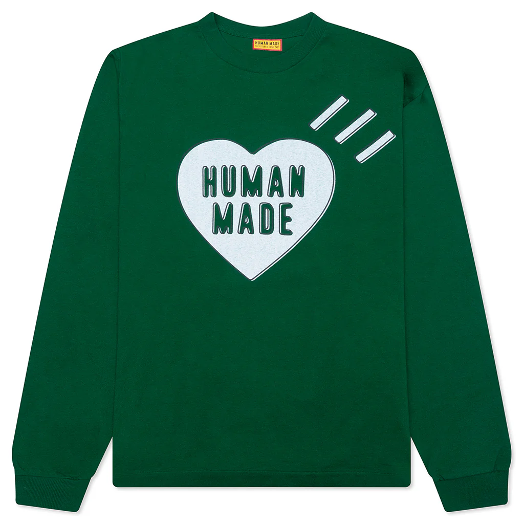 Graphic L/S T-Shirt #5 - Green