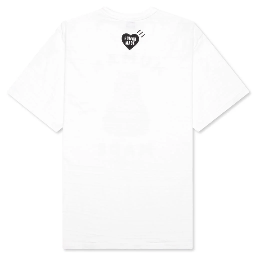 Graphic T-Shirt #08 - White - Image 2