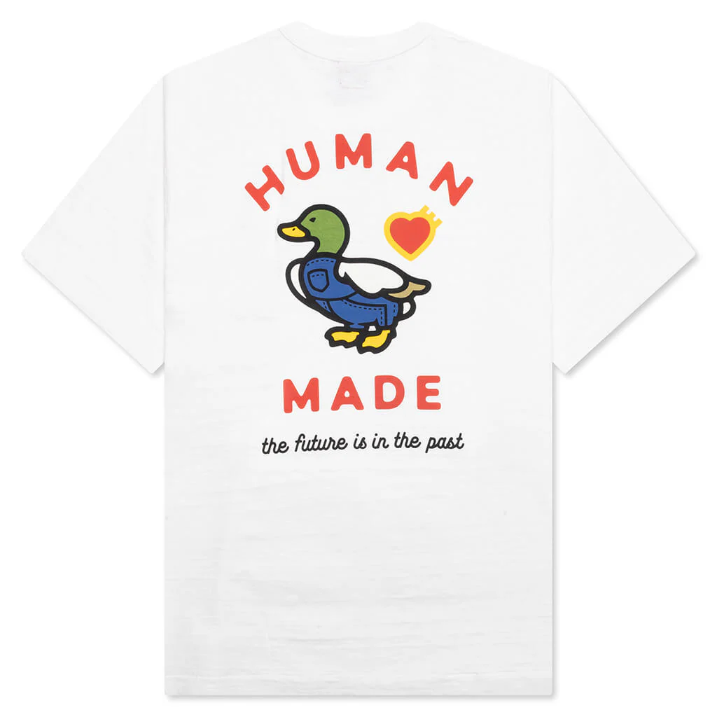 Graphic T-Shirt #1 - White - Image 2