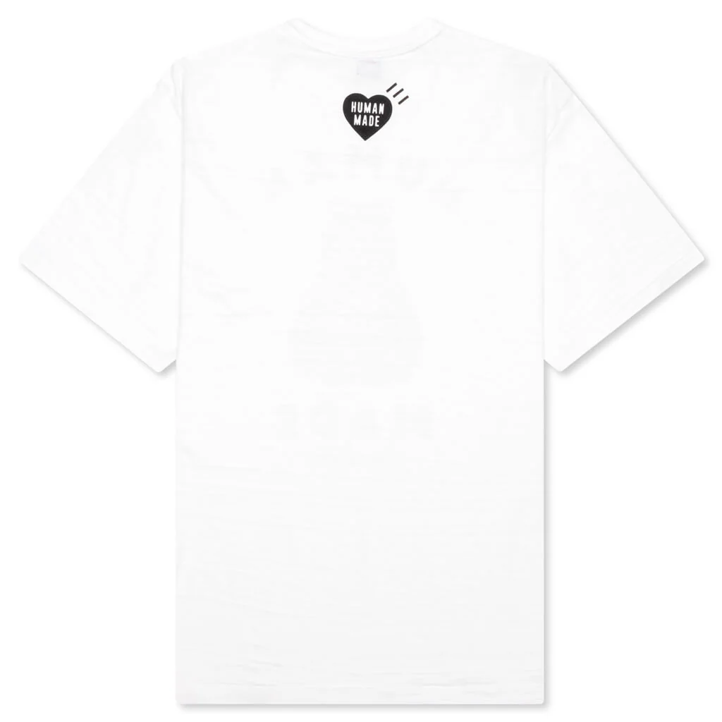 Graphic T-Shirt #10 - White - Image 2