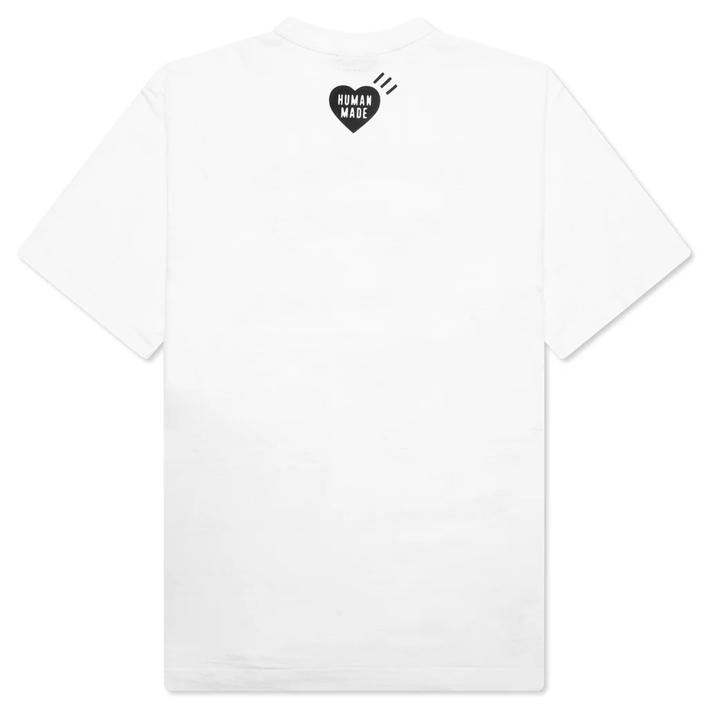 Graphic T-Shirt #6 - White - Image 2