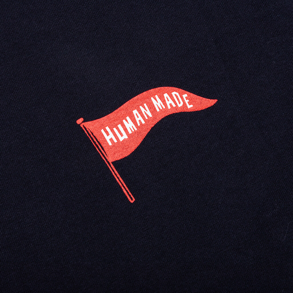 Graphic T-Shirt - Navy - Image 3