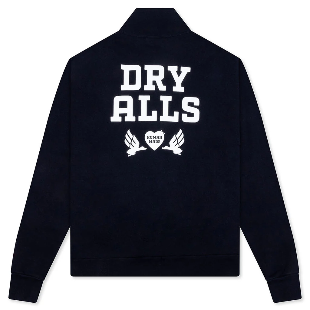 Half-Zip Sweatshirt - Navy - Image 2