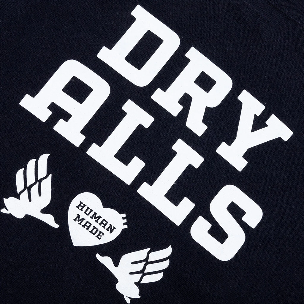 Half-Zip Sweatshirt - Navy - Image 4