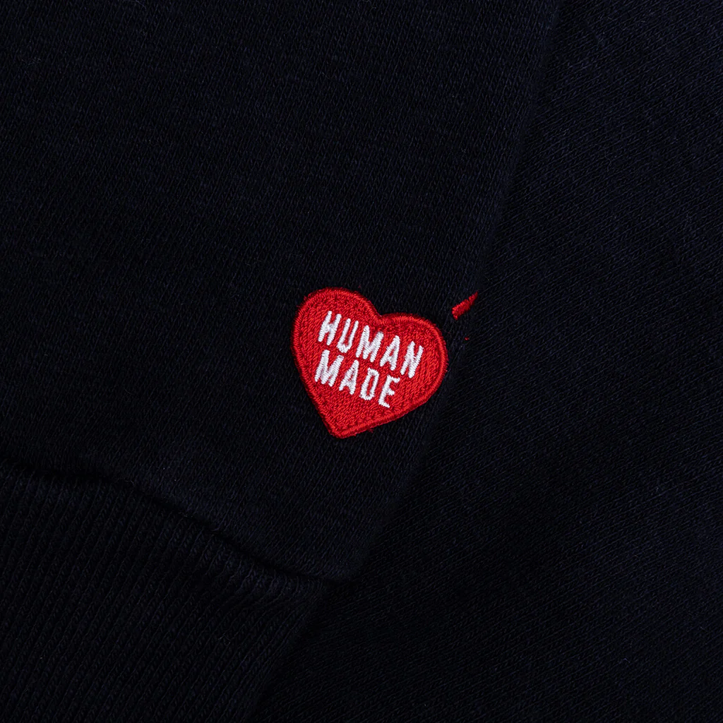 Half-Zip Sweatshirt - Navy - Image 5