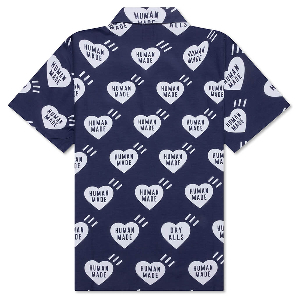 Heart Aloha Shirt - Navy - Image 2