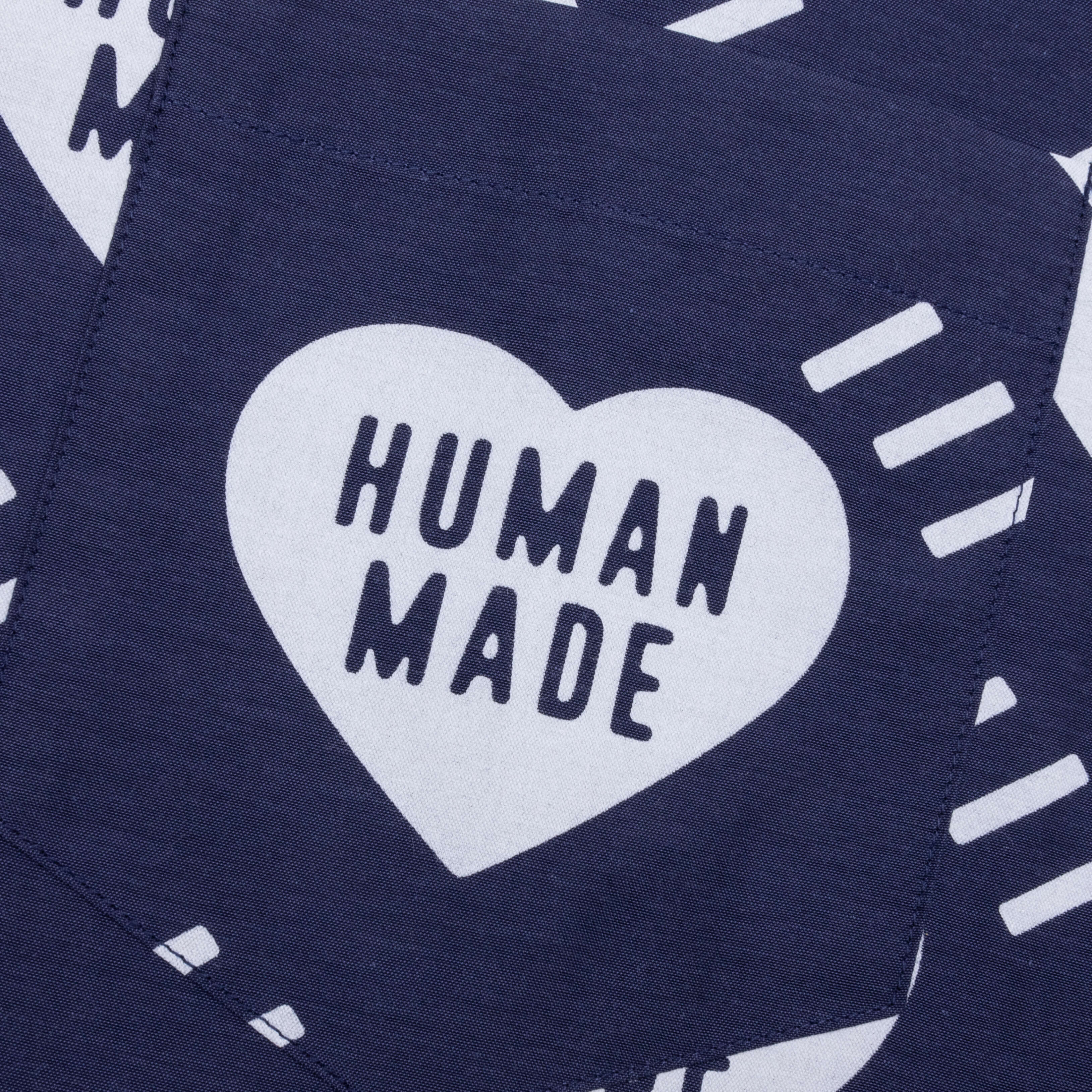 Heart Aloha Shirt - Navy - Image 4