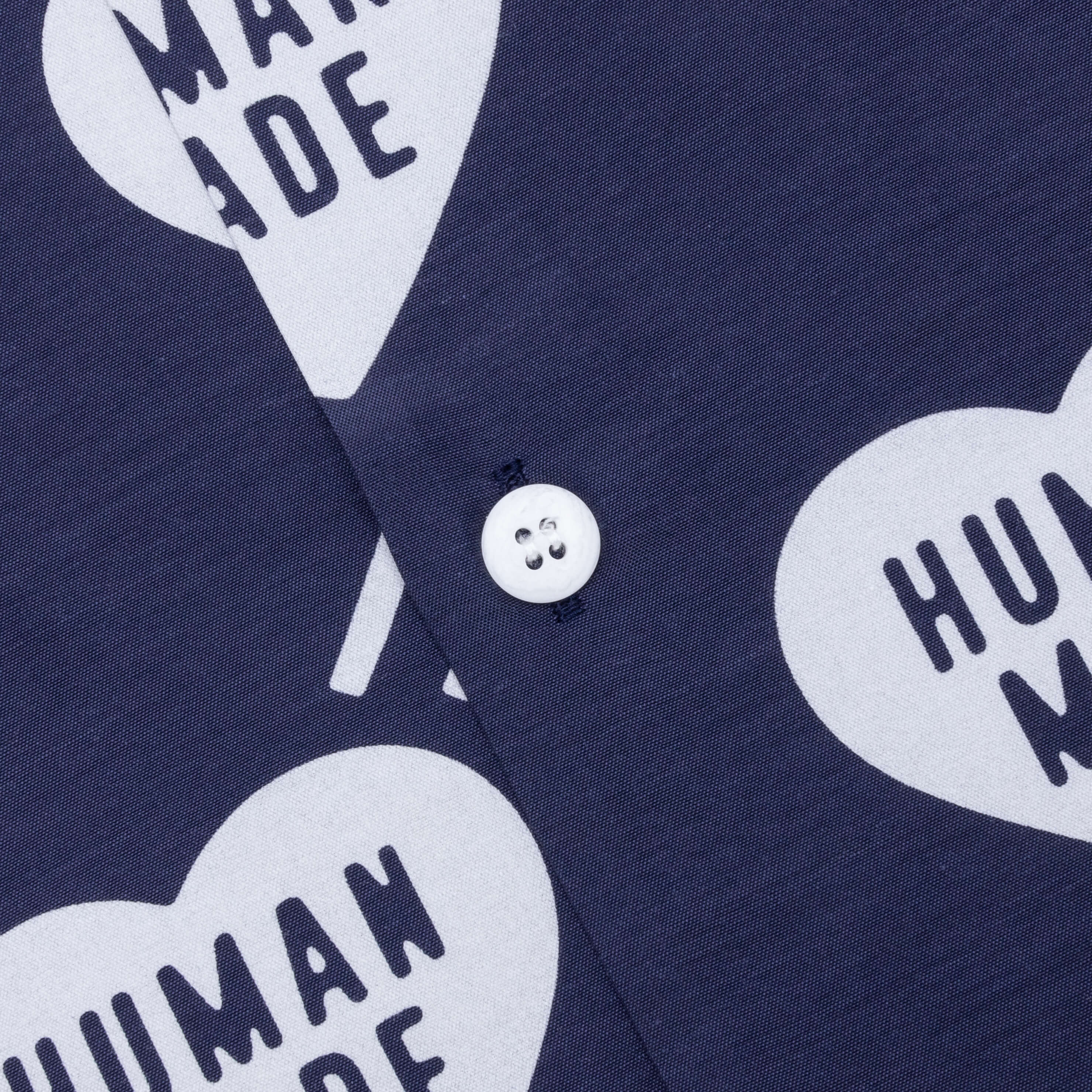 Heart Aloha Shirt - Navy - Image 5