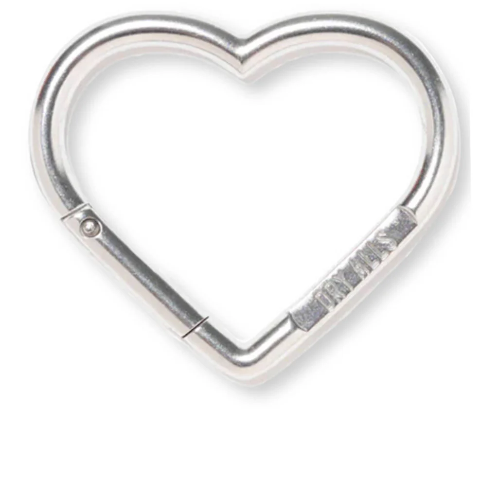 Heart Carabiner - Silver - Image 2