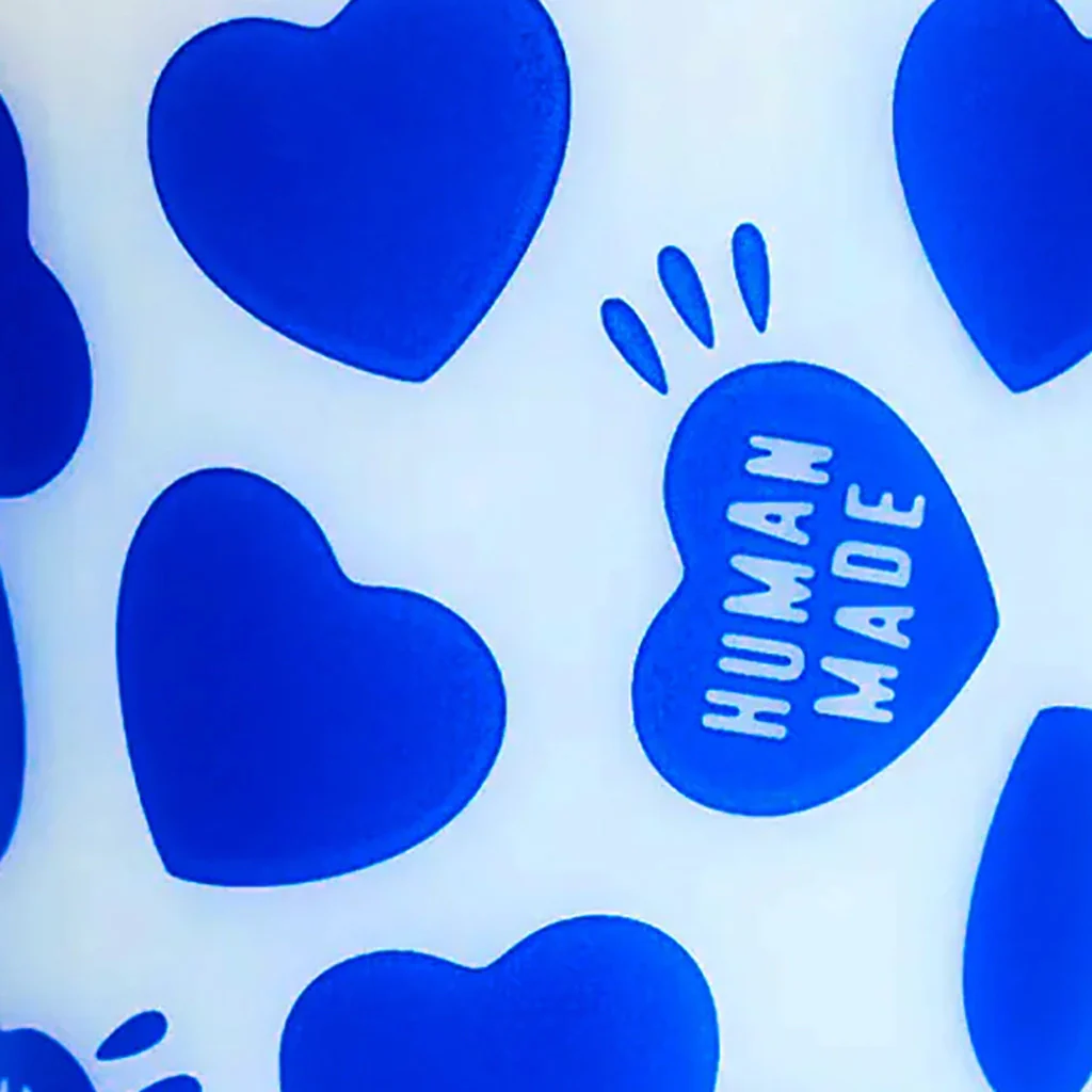 Heart Pattern Tumbler - Blue - Image 2