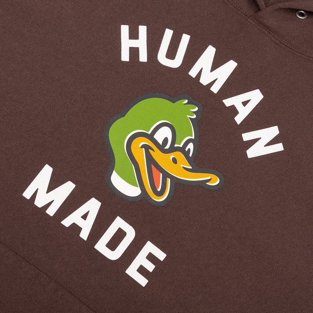Heavyweight Hoodie - Brown - Image 3