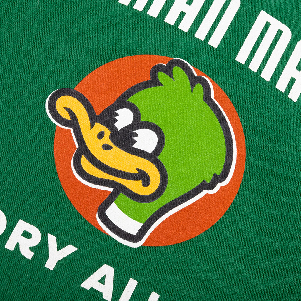 Heavyweight Hoodie - Green - Image 3