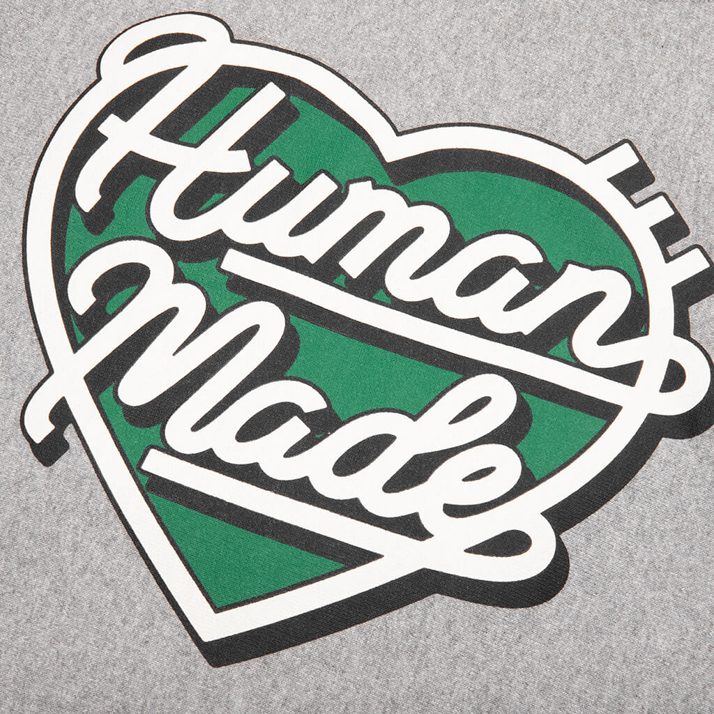 Heavyweight Hoodie - Grey - Image 3