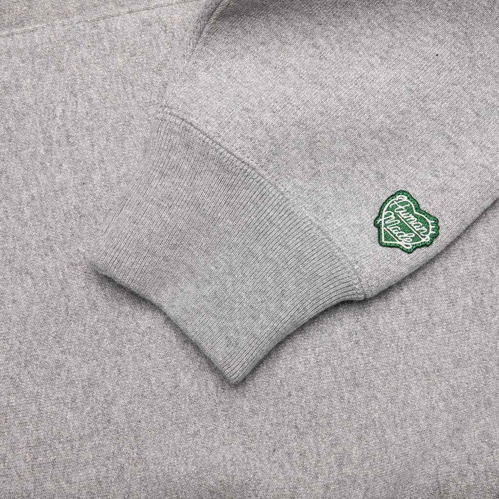 Heavyweight Hoodie - Grey - Image 4