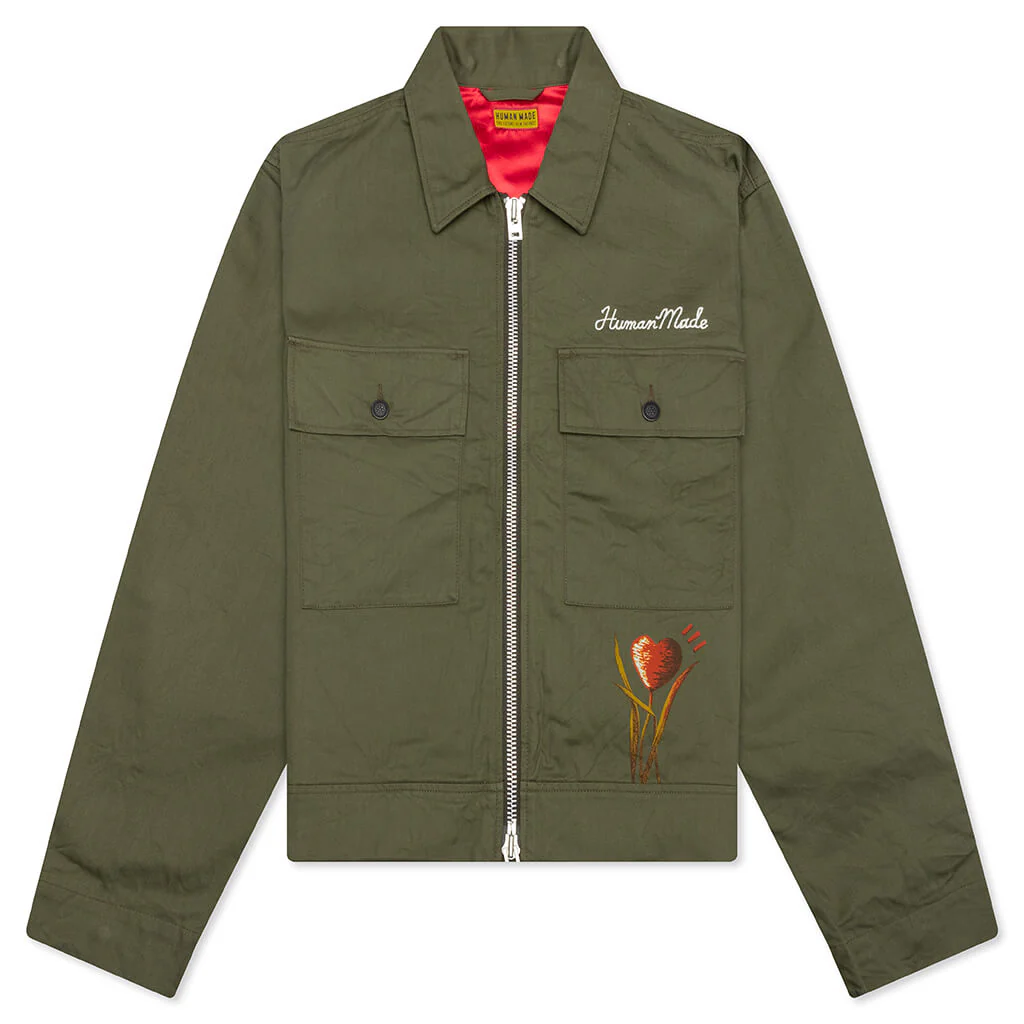 Military Jacket - Olive Drab