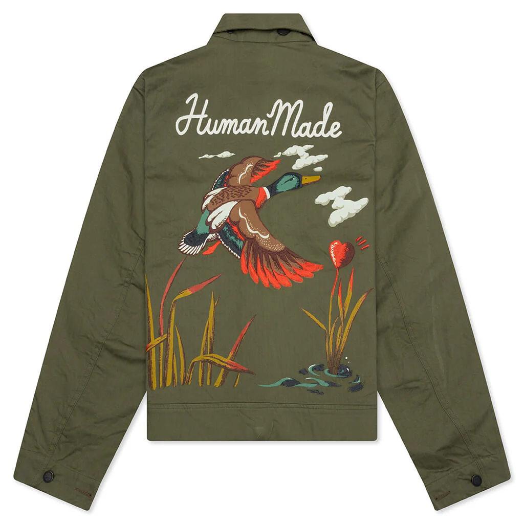 Military Jacket - Olive Drab - Image 2