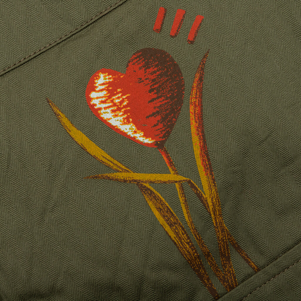 Military Jacket - Olive Drab - Image 5